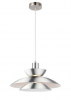 ALLEGRA PENDANT 1 X E27 240V SATIN CHROME